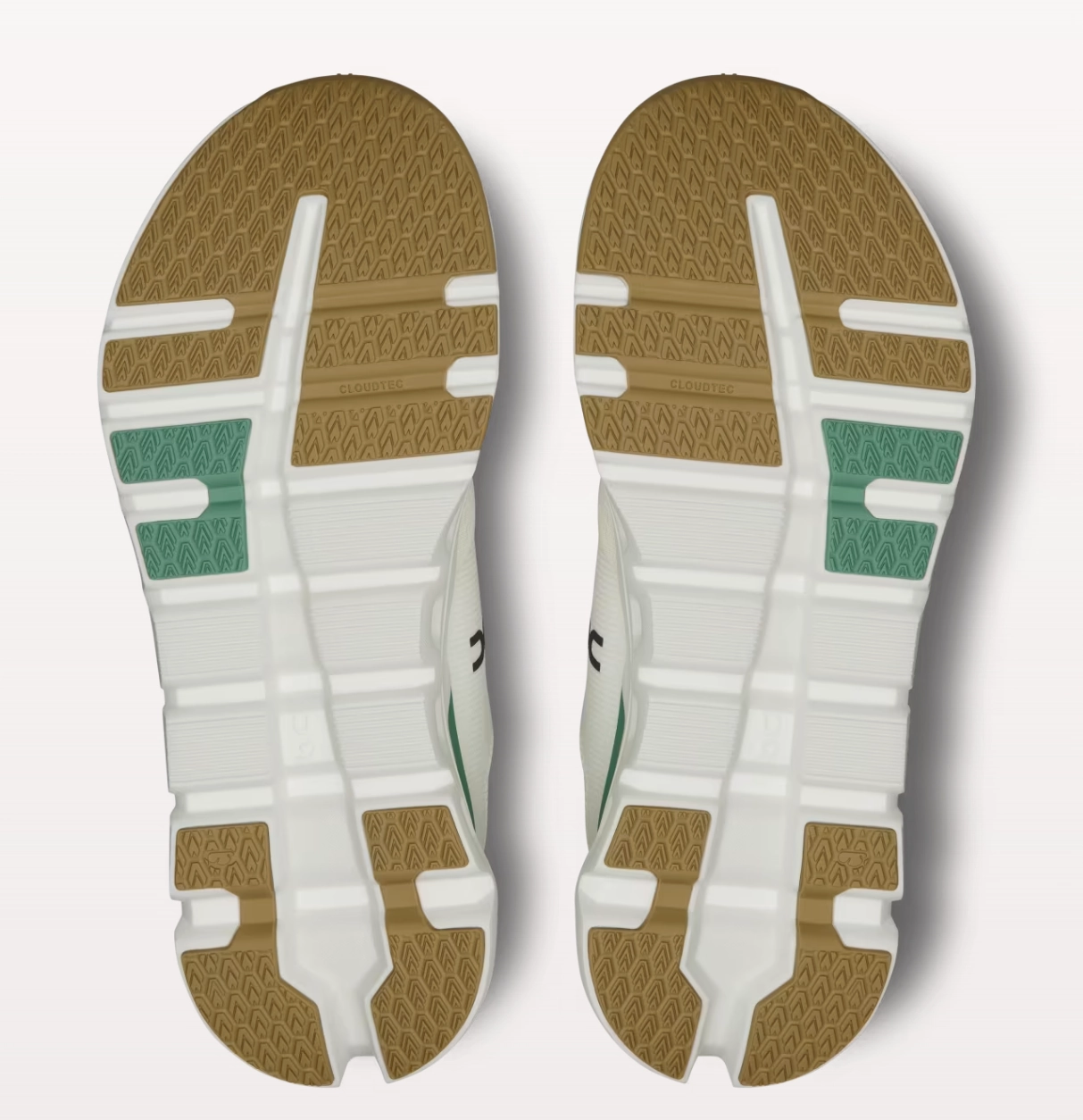 On Mens Cloudrunner 2- Undyed/Green (3ME10142404) Best Shoes For Marathon Training And Running