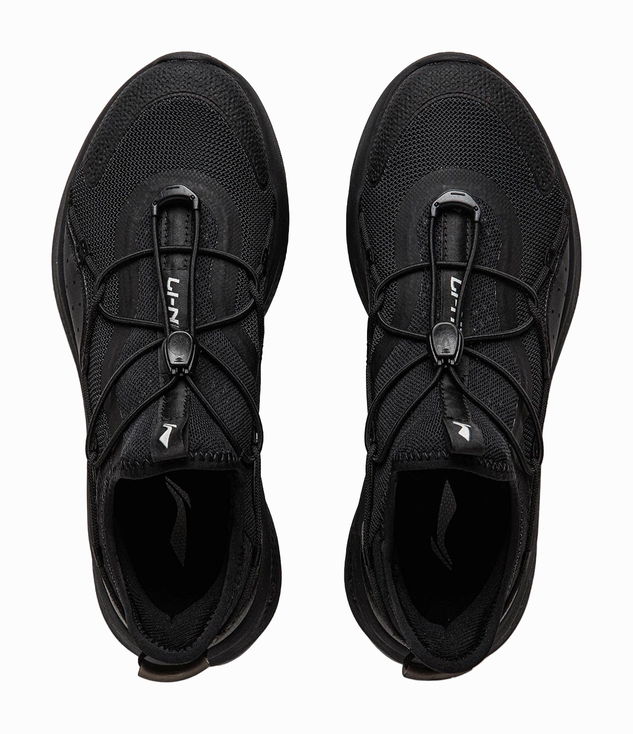 True Religion Casual Shoes LiNing Cloud Ease Slip On Shock Absorbers Slip Resistant Abrasion Resistant Breathable Low top Casual Shoes Men's Black