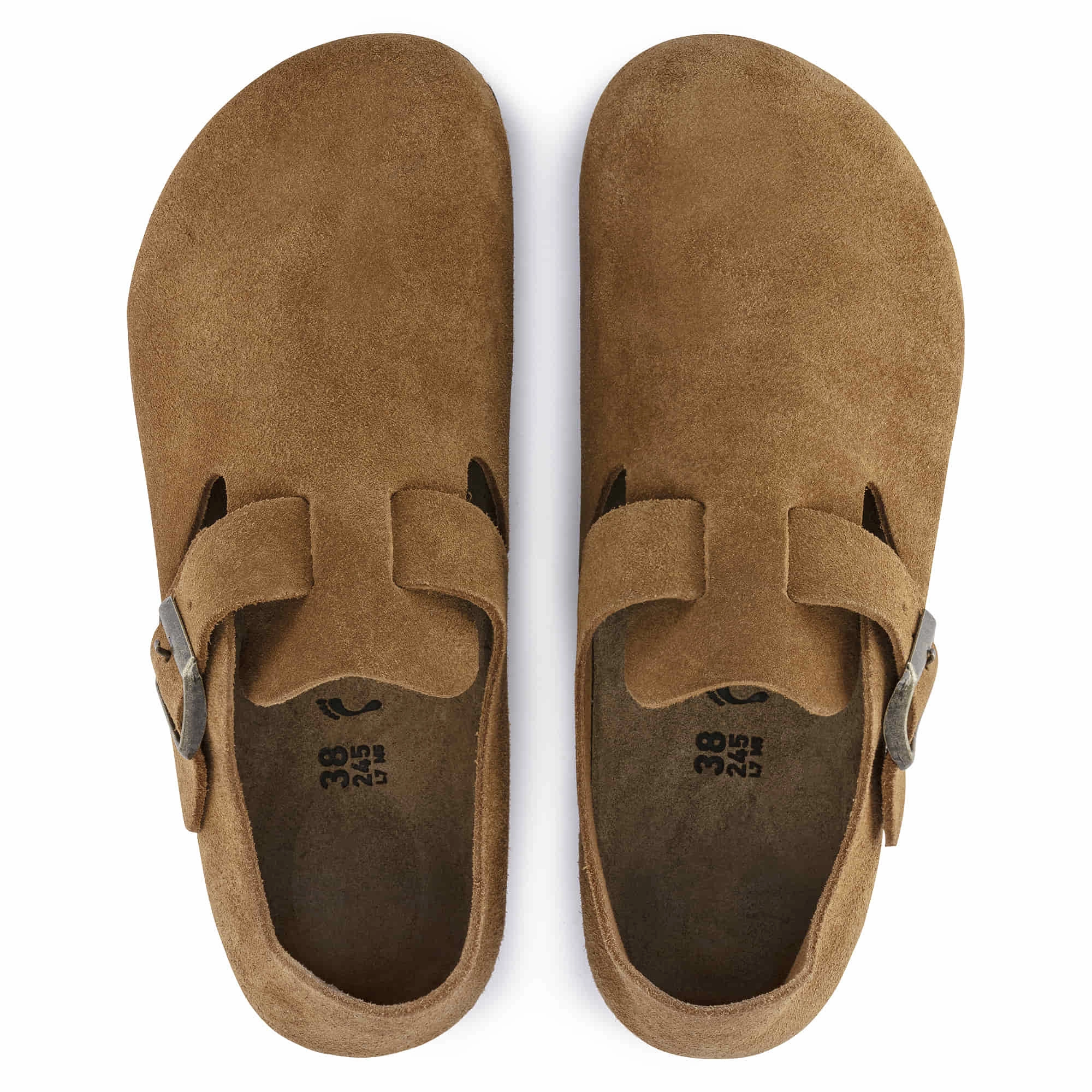 London Suede Leather Clogs Deals