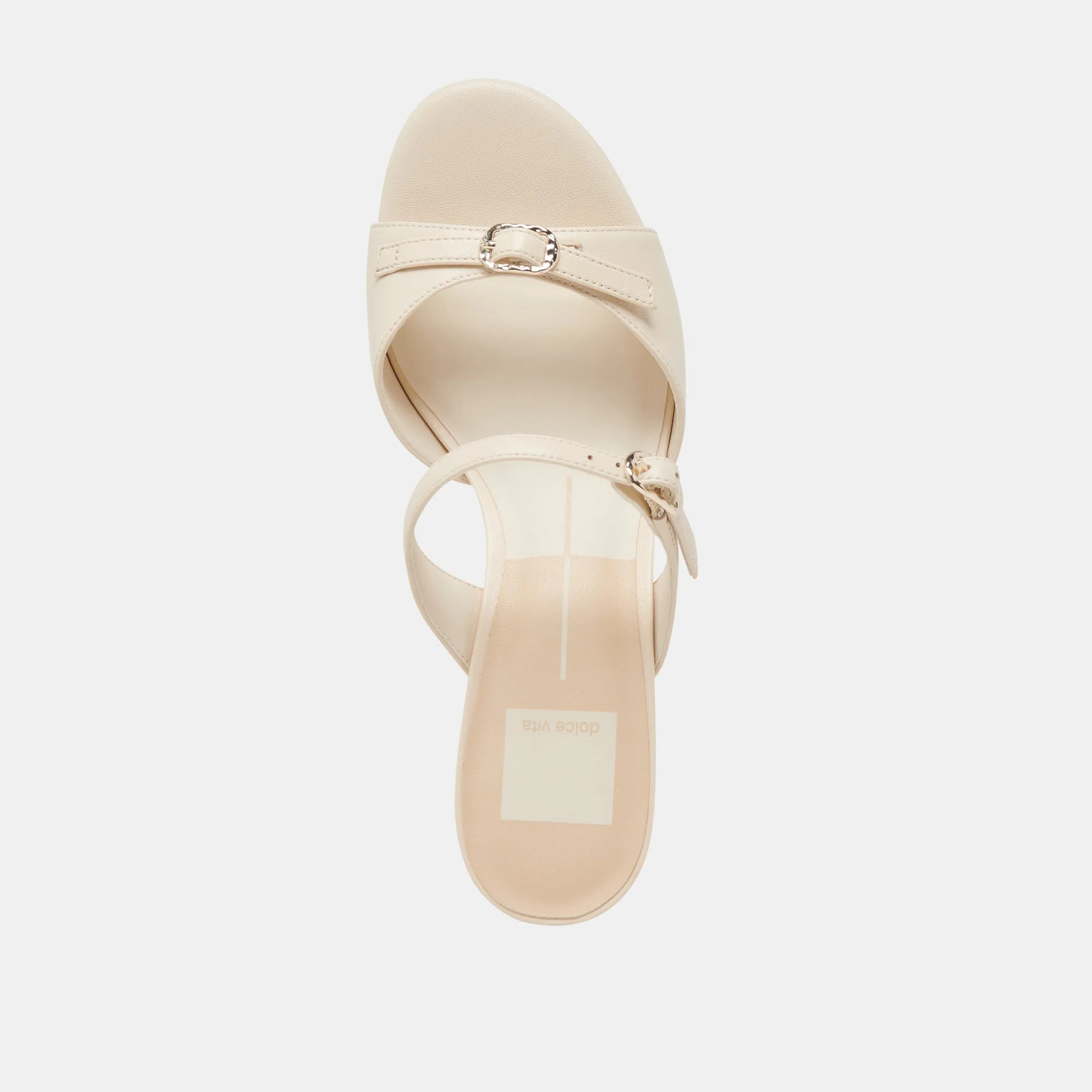 LORALI HEELS CREME LEATHER Hot In High Heels