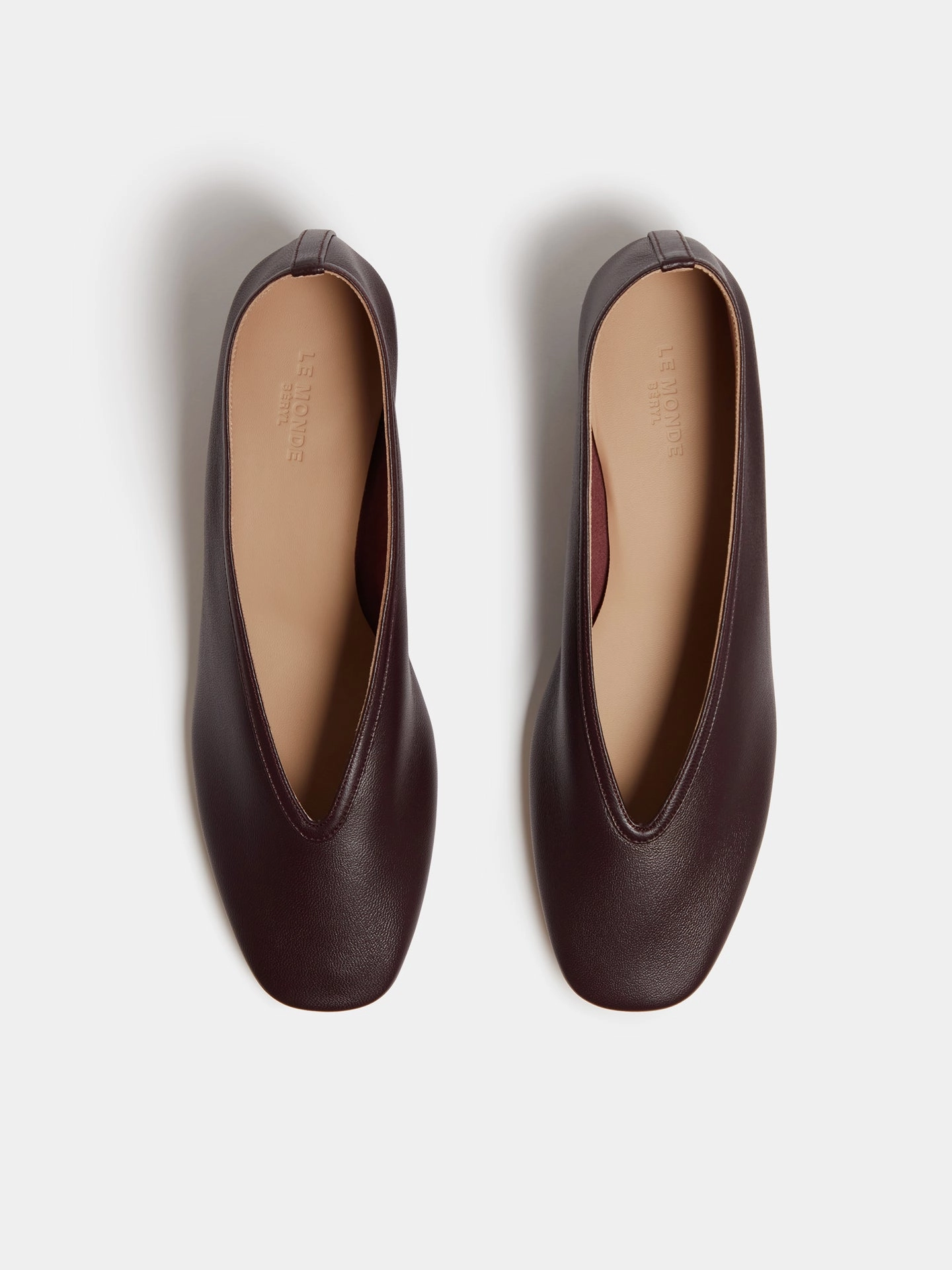 Luna Pump / Plum Leather Pencil Skirt High Heels