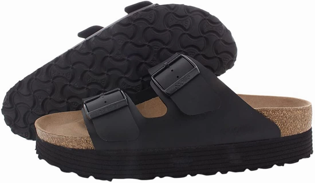 High Heel Chair Shoe Birkenstock Women's Arizona Platform Vegan Sandal