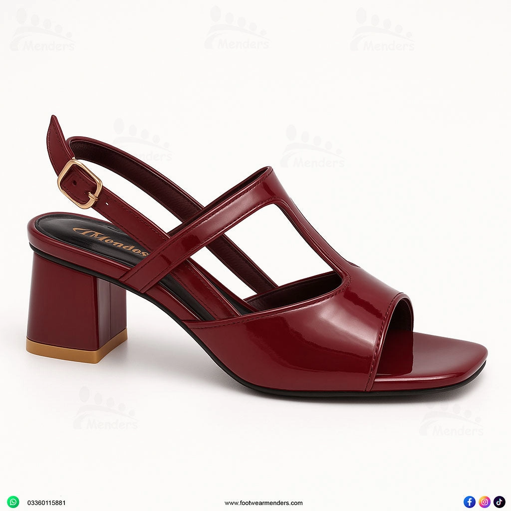 Sandals Womens Sale M0732 block heel-R32-2