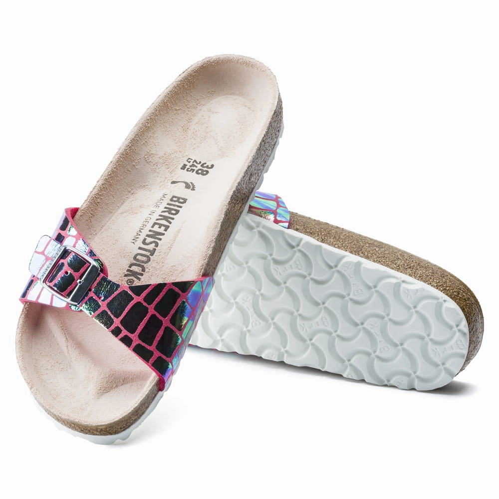 Madrid Micro Fibre Blue Clogs