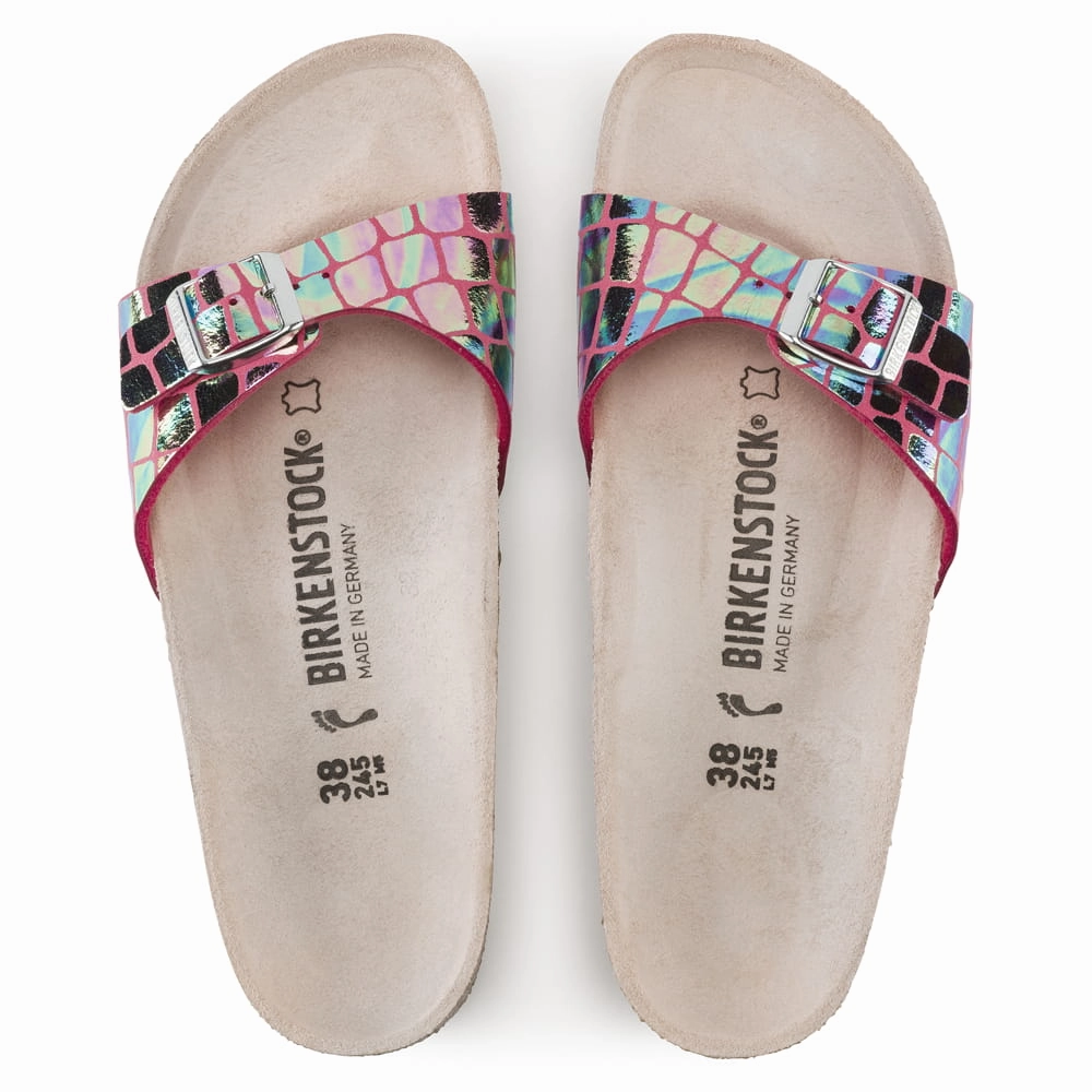 Madrid Micro Fibre Black Gold Buckle