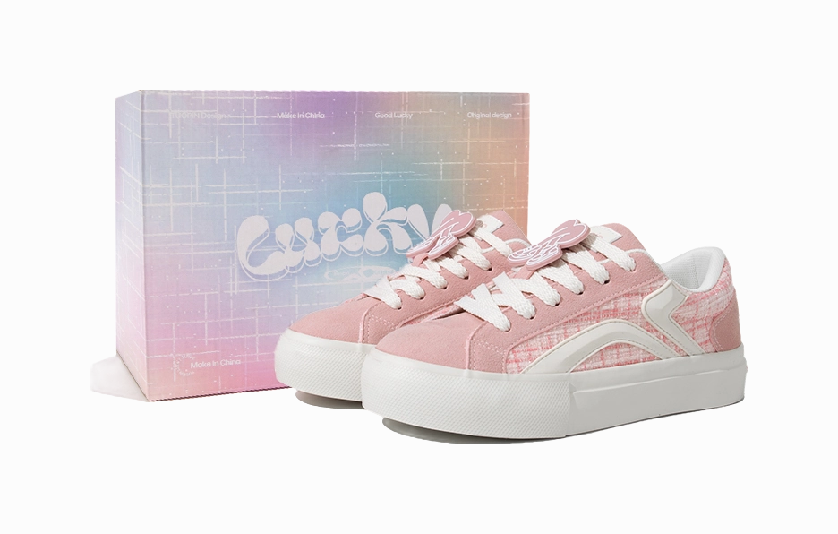 Casual Shoes Extra Wide TUOPIN Pie Shoes Cream Chanel Inspired Slip Resistant And Breathable Skateboard Shoes Women's