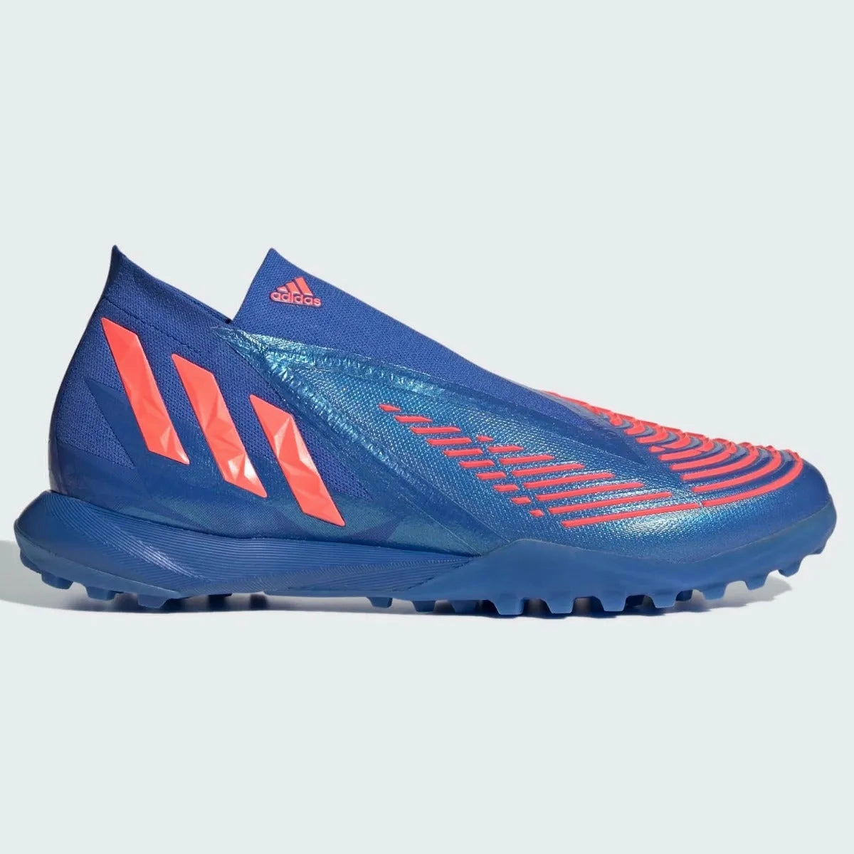 adidas Predator Edge .1 Turf - Hi Res Blue-Turbo Adidas Boa Shoes