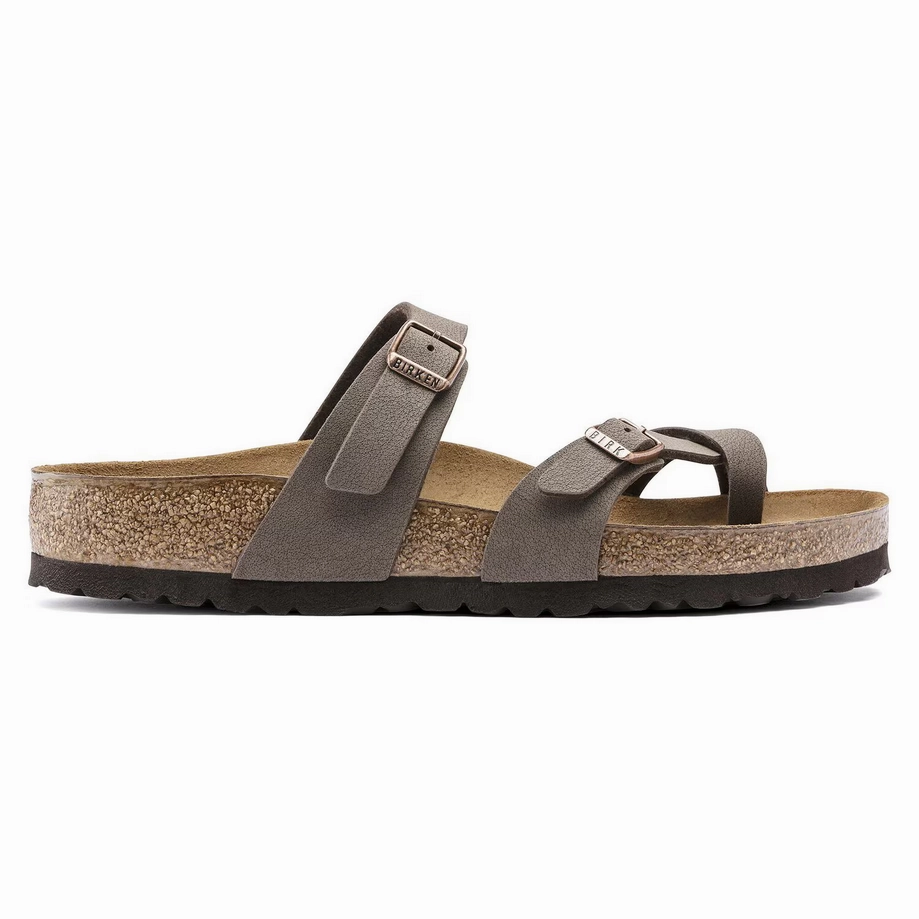 Outlet Birkenstock Women's Mayari Birkibuc - Mocha