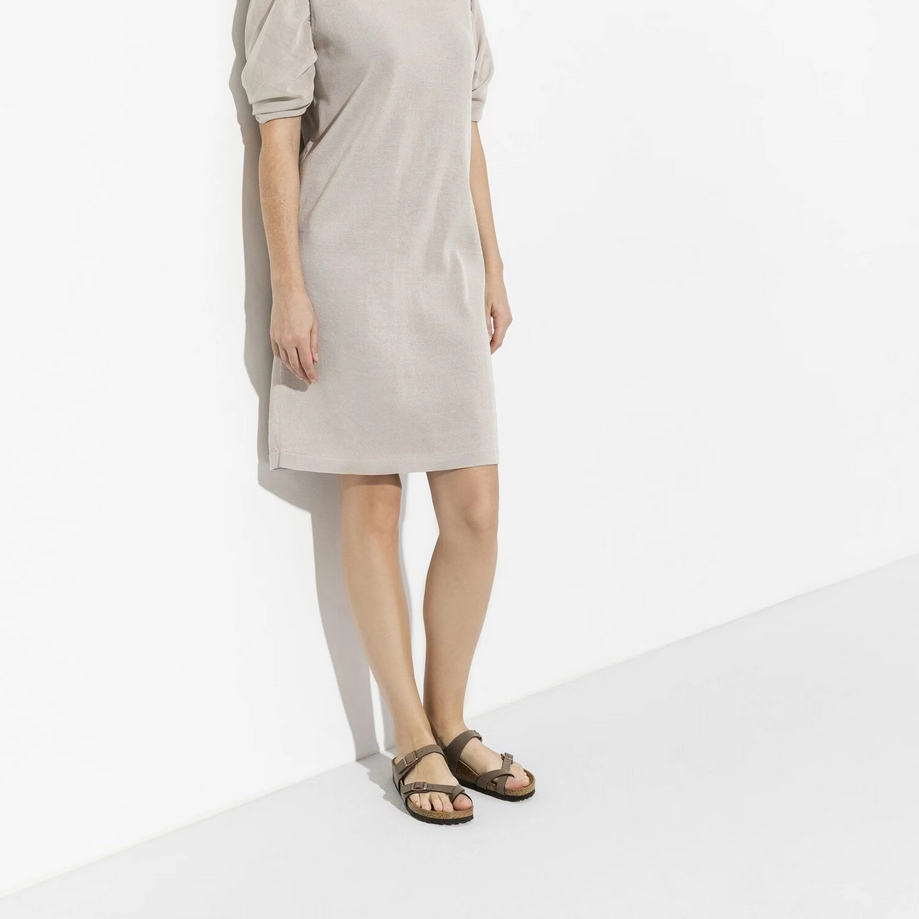 Birkenstock Women's Mayari Birkibuc - Mocha Arizona Rubber