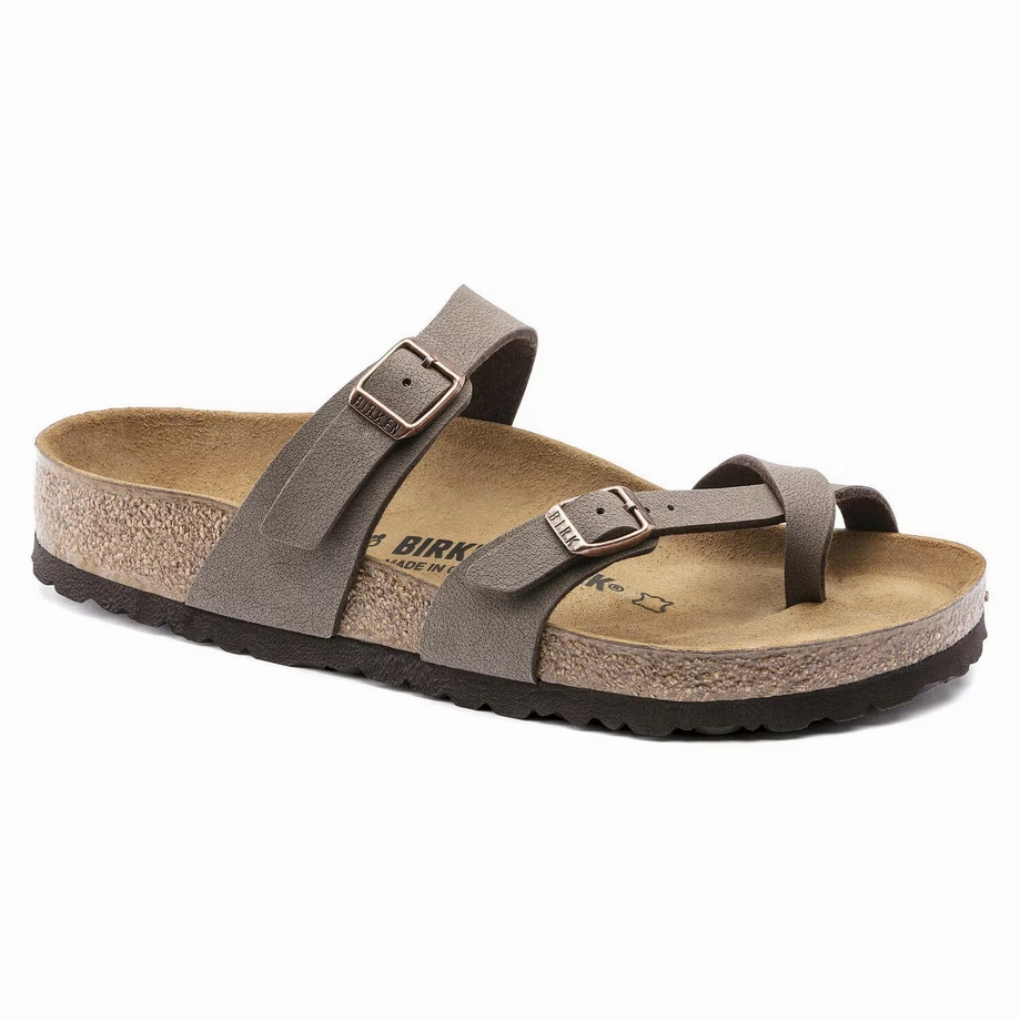 Birkenstock Women's Mayari Birkibuc - Mocha Appleton