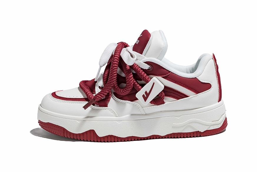 Warrior Low top Skateboard Shoes Unisex White