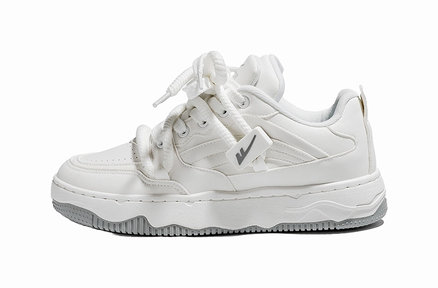 Brown Casual Shoes Warrior Low top Skateboard Shoes Unisex White