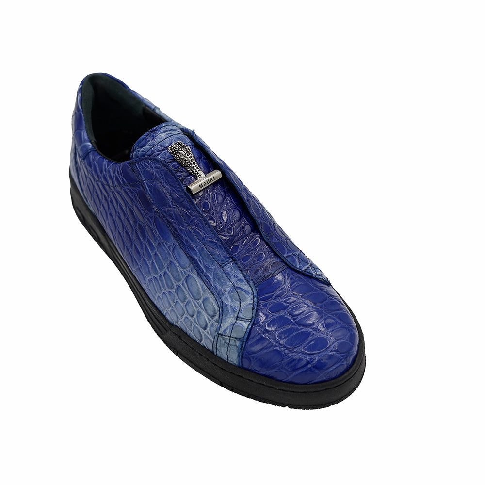 Casual Summer Slip Shoes Mauri 8478 Alligator Sneakers