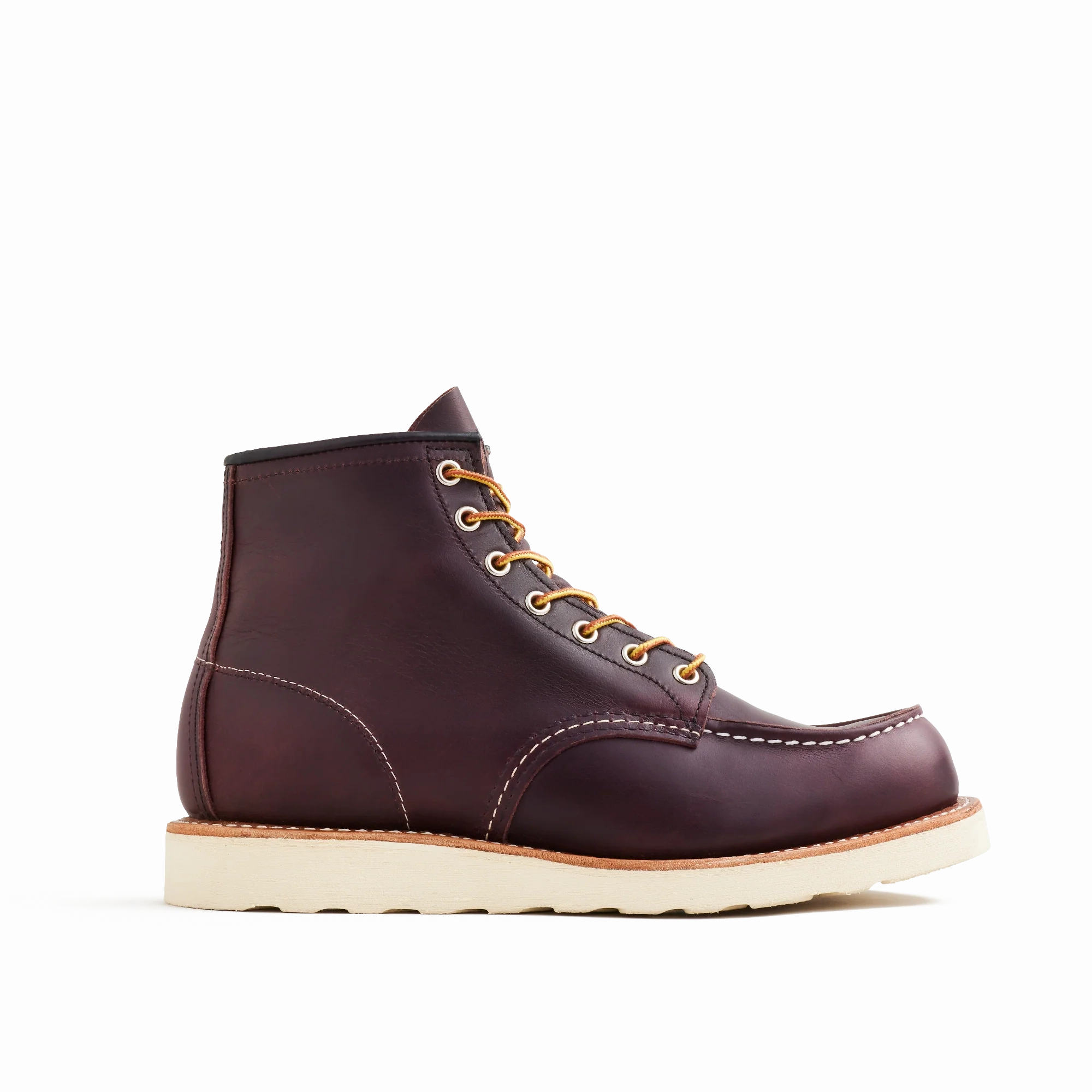 Summit Work Boots Classic Moc Toe Boots 8847 - Black Cherry Excalibur