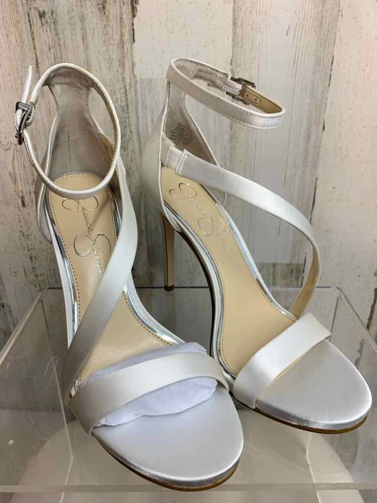 NWT JESSICA SIMPSON SHOES Shoe Size 8.5 White STILETTO Shoes Gt 2160 Casual Shoes