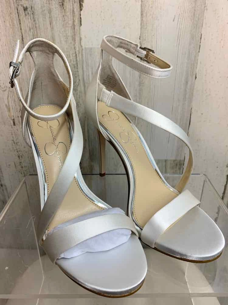 NWT JESSICA SIMPSON SHOES Shoe Size 8.5 White STILETTO Shoes Air Max Genome Casual Shoes