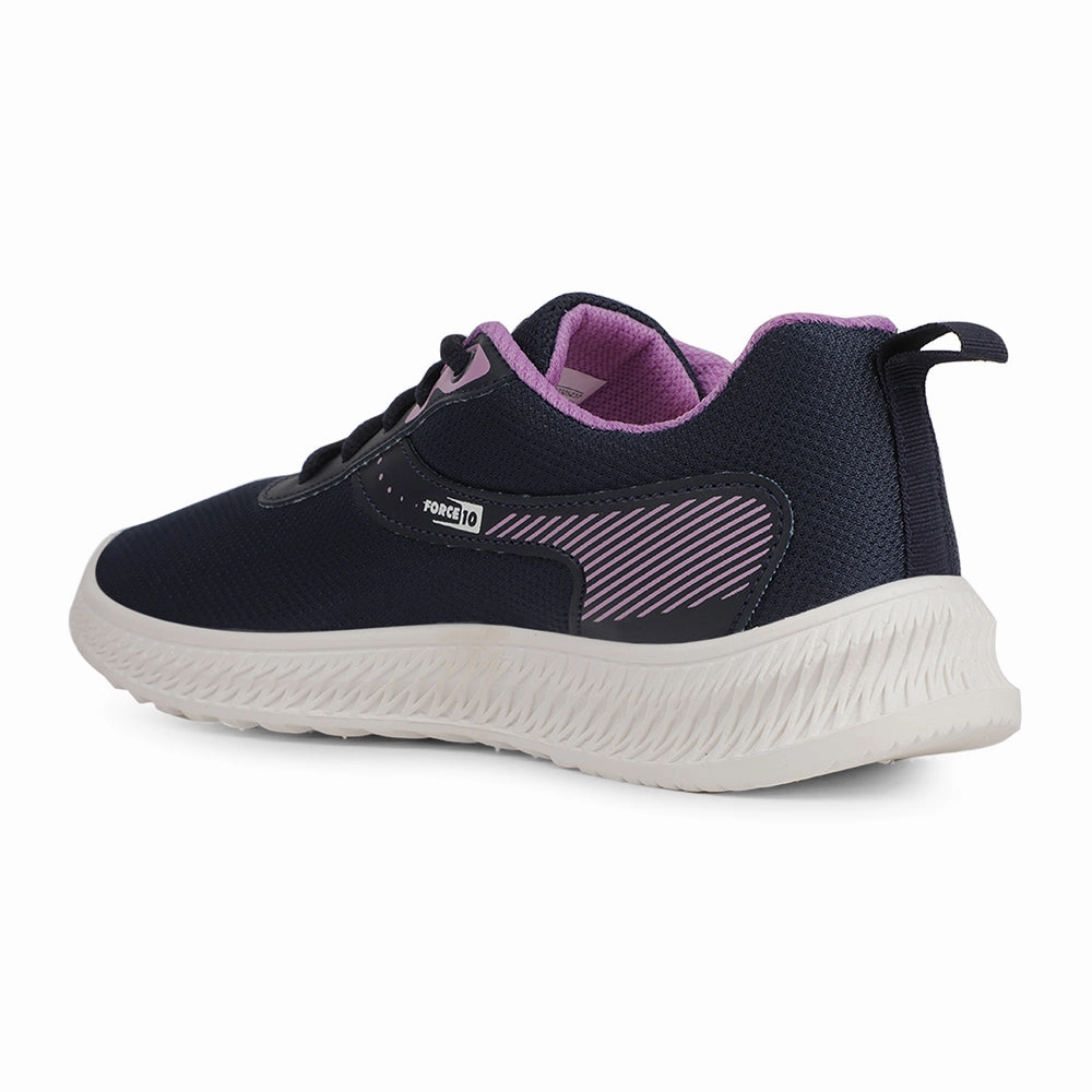 For Winter In Europe  Best Walking Force 10 Sports Navy Blue Walking Shoes For Women OSLO-20E By Liberty