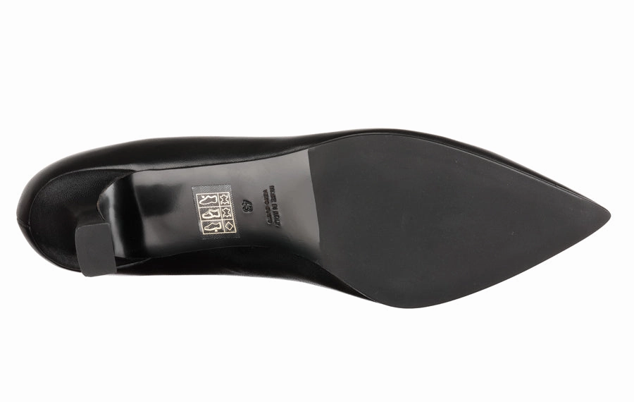 Mdf Amina Leather Dyeable High Heel Shoes