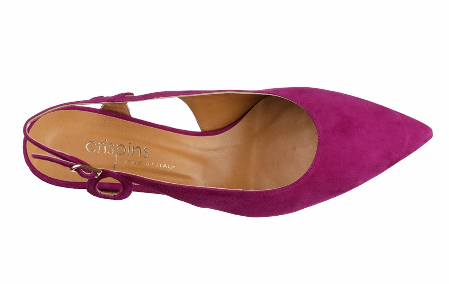 Mdf Glamour Fuchsia Small Heel High Heels