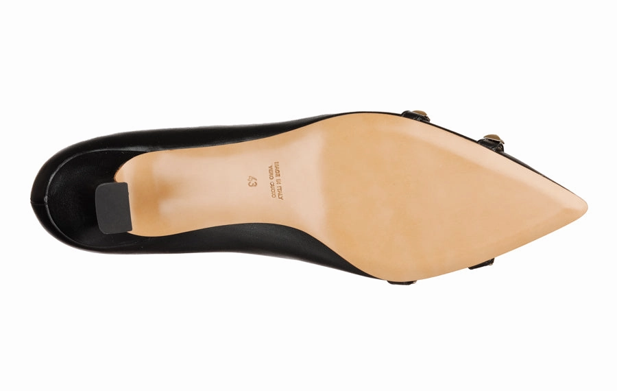 Mdf Studs Lace Up Boots Heels