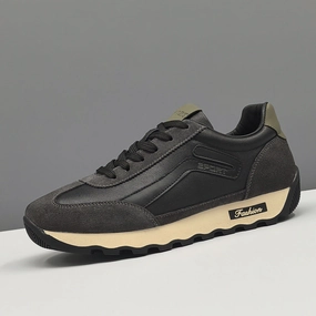 Men Fashion Leather Flat Casual Training Sneakers Under Armour Flat Shoes