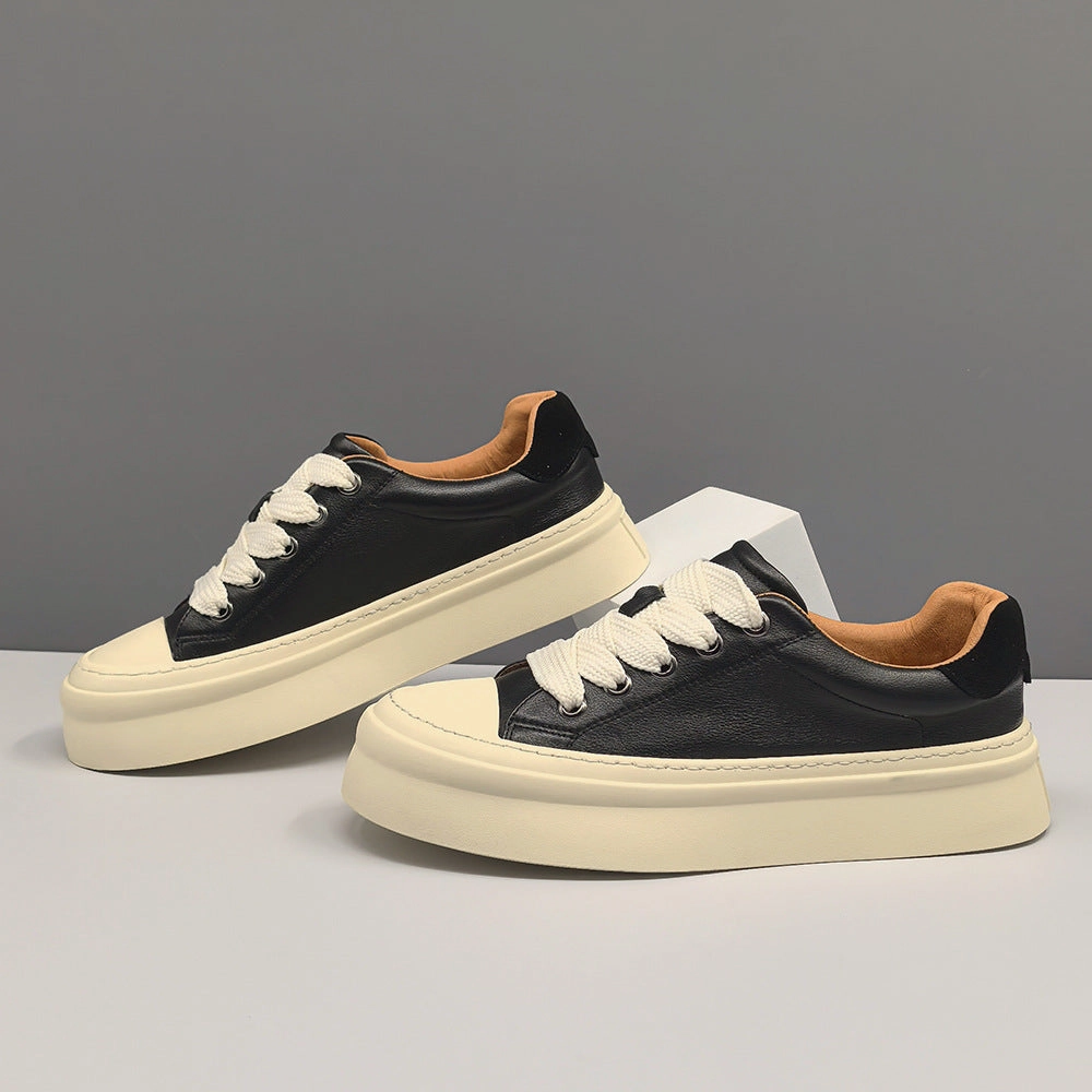 Barefoot Shoes Flat Feet Men Fashion Leather Minimalism Flat Casual Shoes