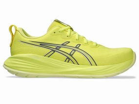 Men's Asics Gel-Cumulus 27 - Citron/White Asics Shoes Store Near Me