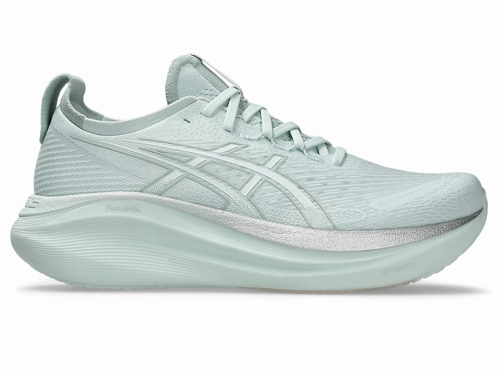 Asics Shoe Size Conversion Chart Men's ASICS Gel-Nimbus 27 - Pure Aqua/White