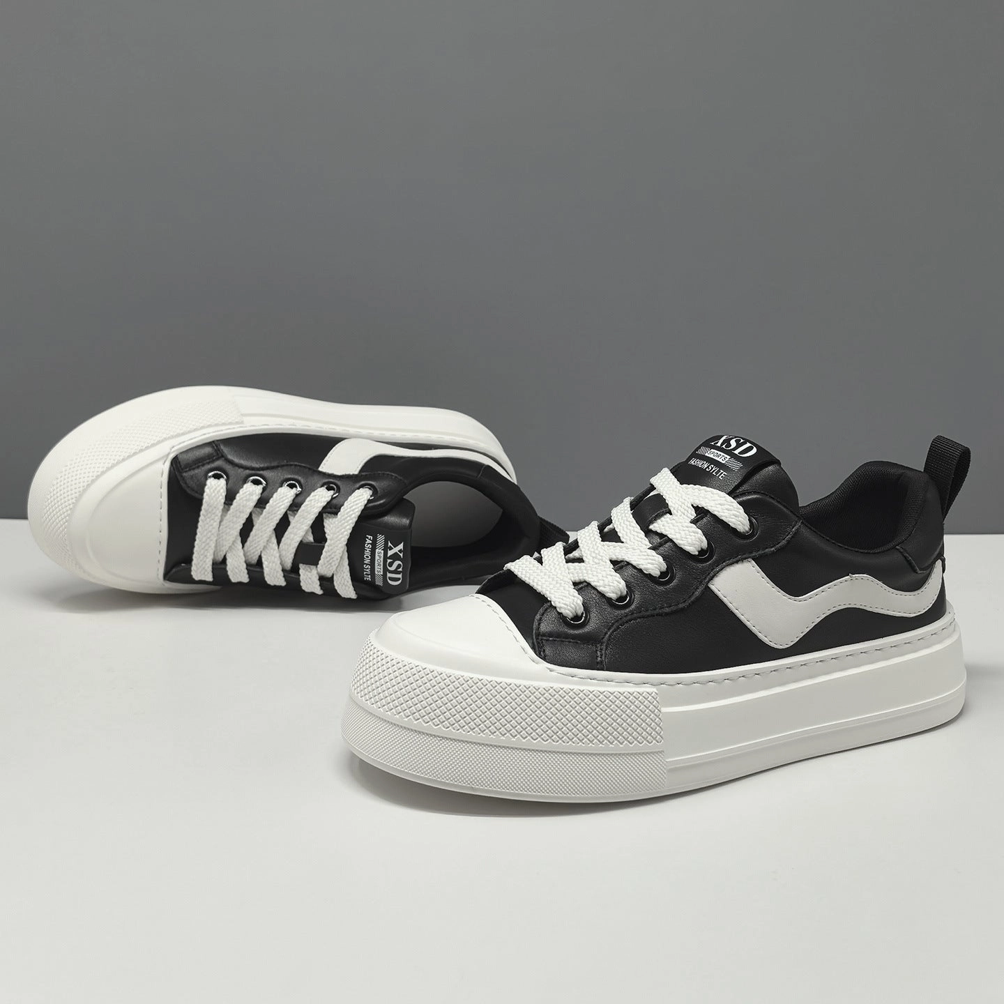 Franco Sarto Flat Shoes Men's Fashion Quilted Leather Flat Casual Sneakers