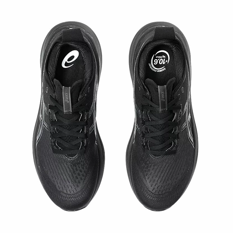 Asics Gel Resolution Tennis Shoes Men's Gel-Nimbus 27 (WIDE) Black/Graphite Grey