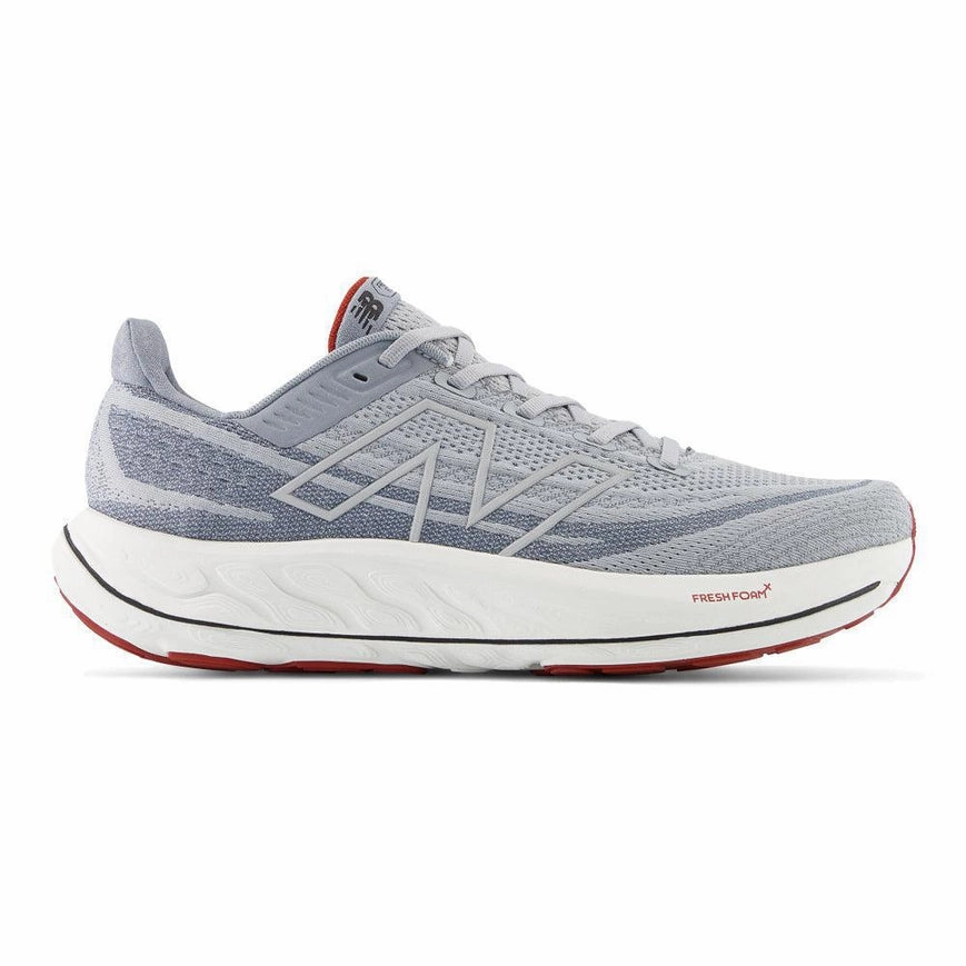 New Balance 408 Sneakers Men's New Balance Fresh Foam Vongo v6, Aluminum Grey/Brick Red, 9 2E Wide