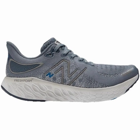 Men's New Balance Fresh Foam X 1080v12, Steel/Serene Blue, 8 D Medium New Balance Shoes Skate