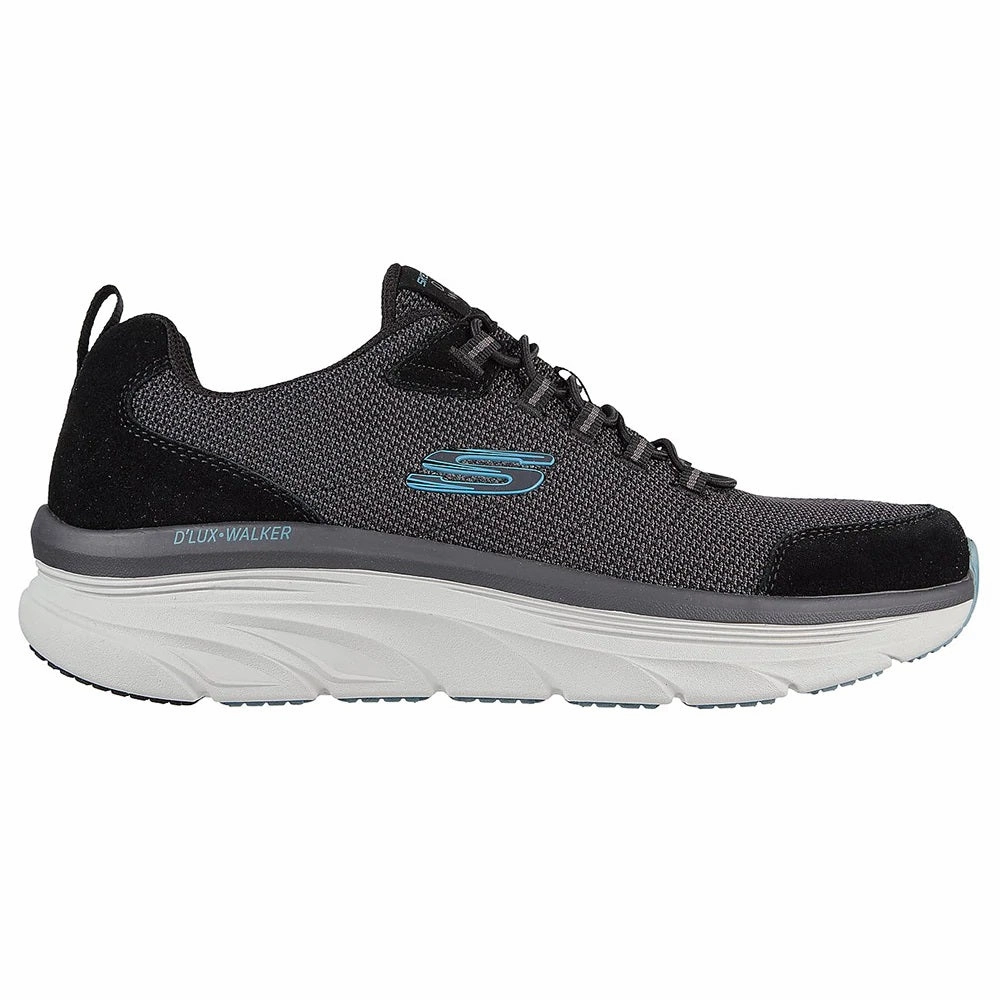 For Walking For Flat Feet Good Walking Men's Wide Fit Skechers Bersaga 232263 D'lux Walking Sneakers