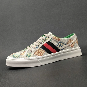 Flat Shoes That Are Comfortable Men Stylish Canvas Flat Casual Shoes