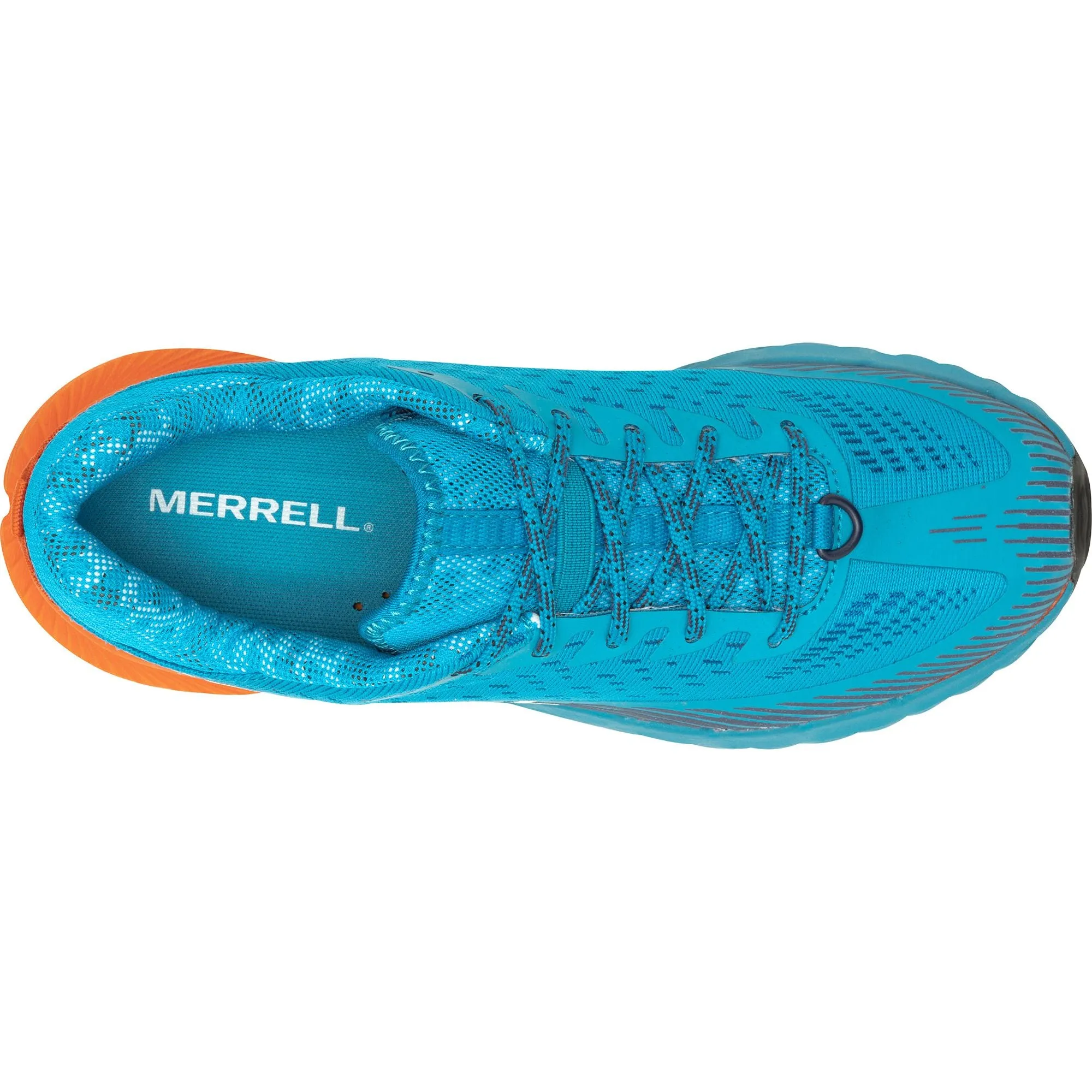 Merrell Agility Peak 5 Womens Trail Running Shoes - Blue Low Trail Shoes