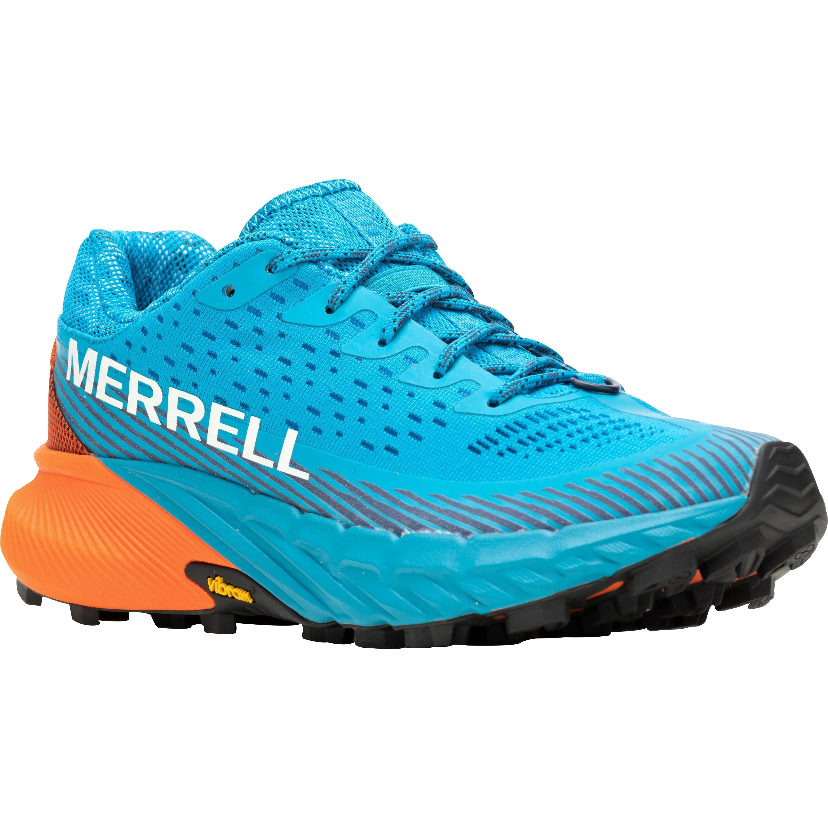 Merrell Agility Peak 5 Womens Trail Running Shoes - Blue Carbon Plated Trail Running Shoes