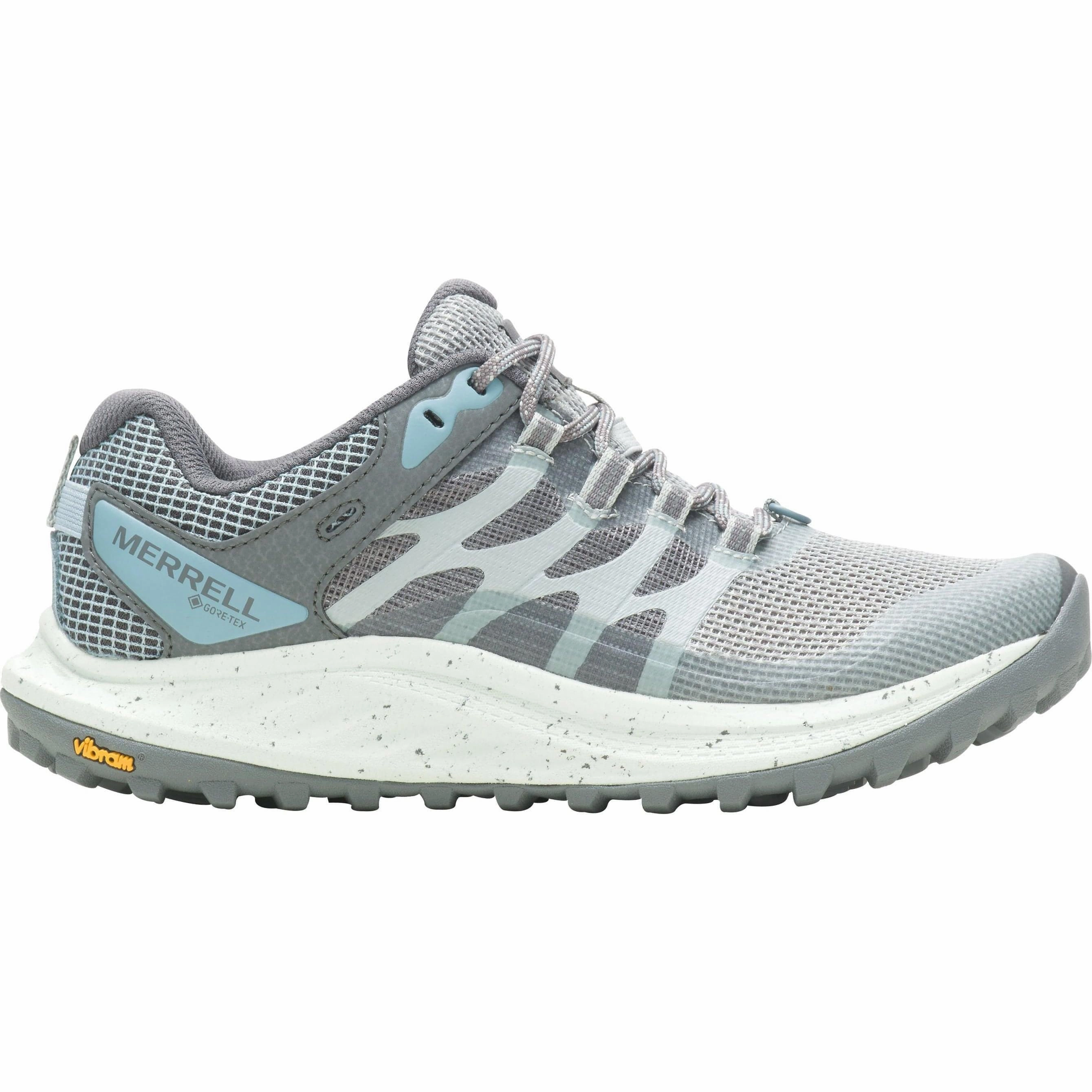 Merrell Antora 3 GORE-TEX Womens Trail Running Shoes - Blue Best Neutral Trail Running Shoes