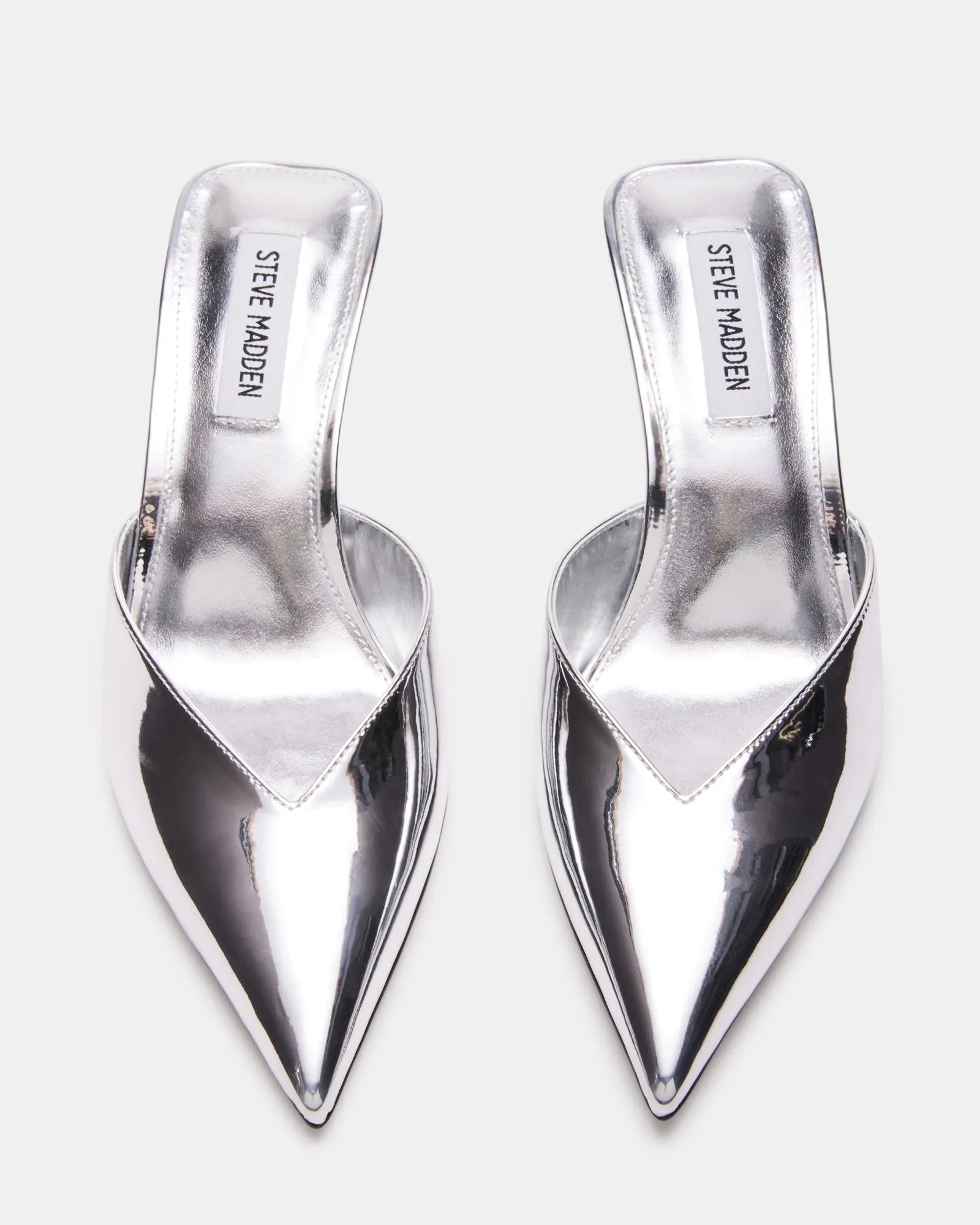 MOD SILVER FOIL - SM REBOOTED High Heels 3.5 Inches