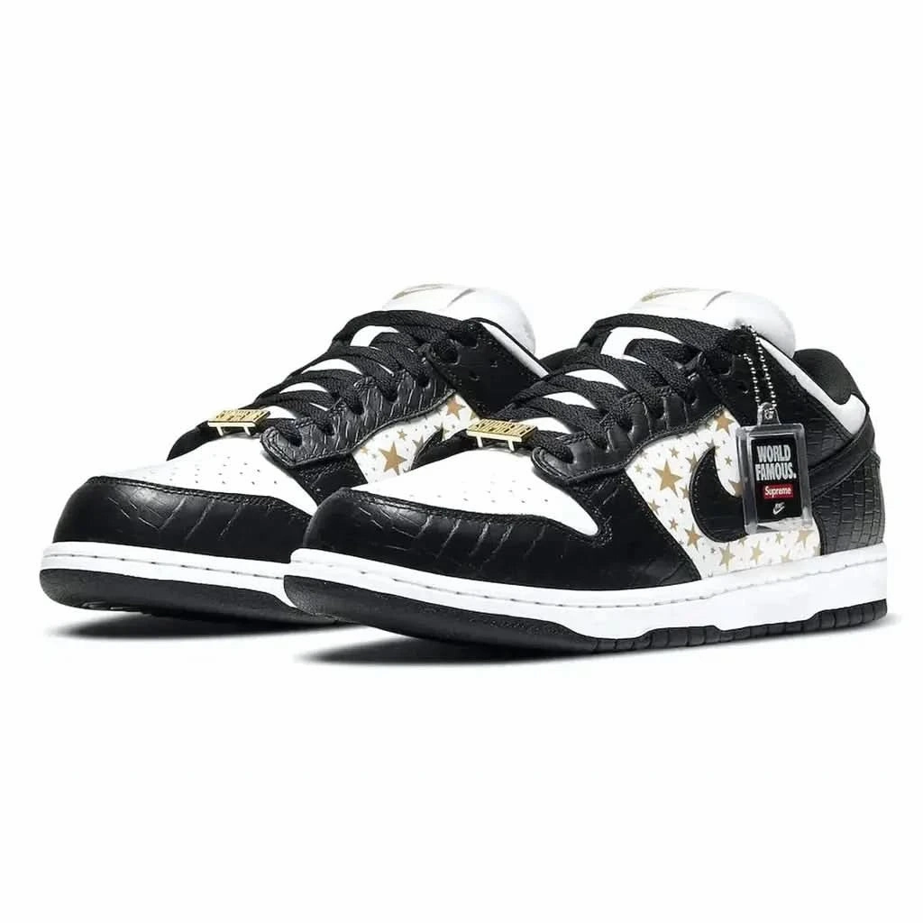 Supreme x Nike Dunk Low OG SB QS 'Black' Nicest Nike Running Shoes