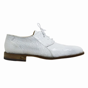 Mauri 4649 4640 V2 Alligator Lace Up #2 Cloud Business Casual Shoes