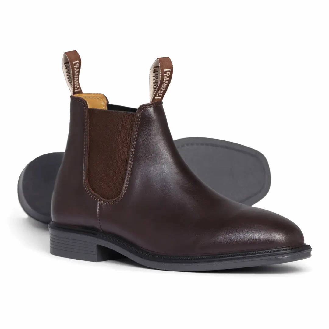 Best Steel Toe Work Boots Reddit Mongrel Premium Leather Riding Boots - Brown