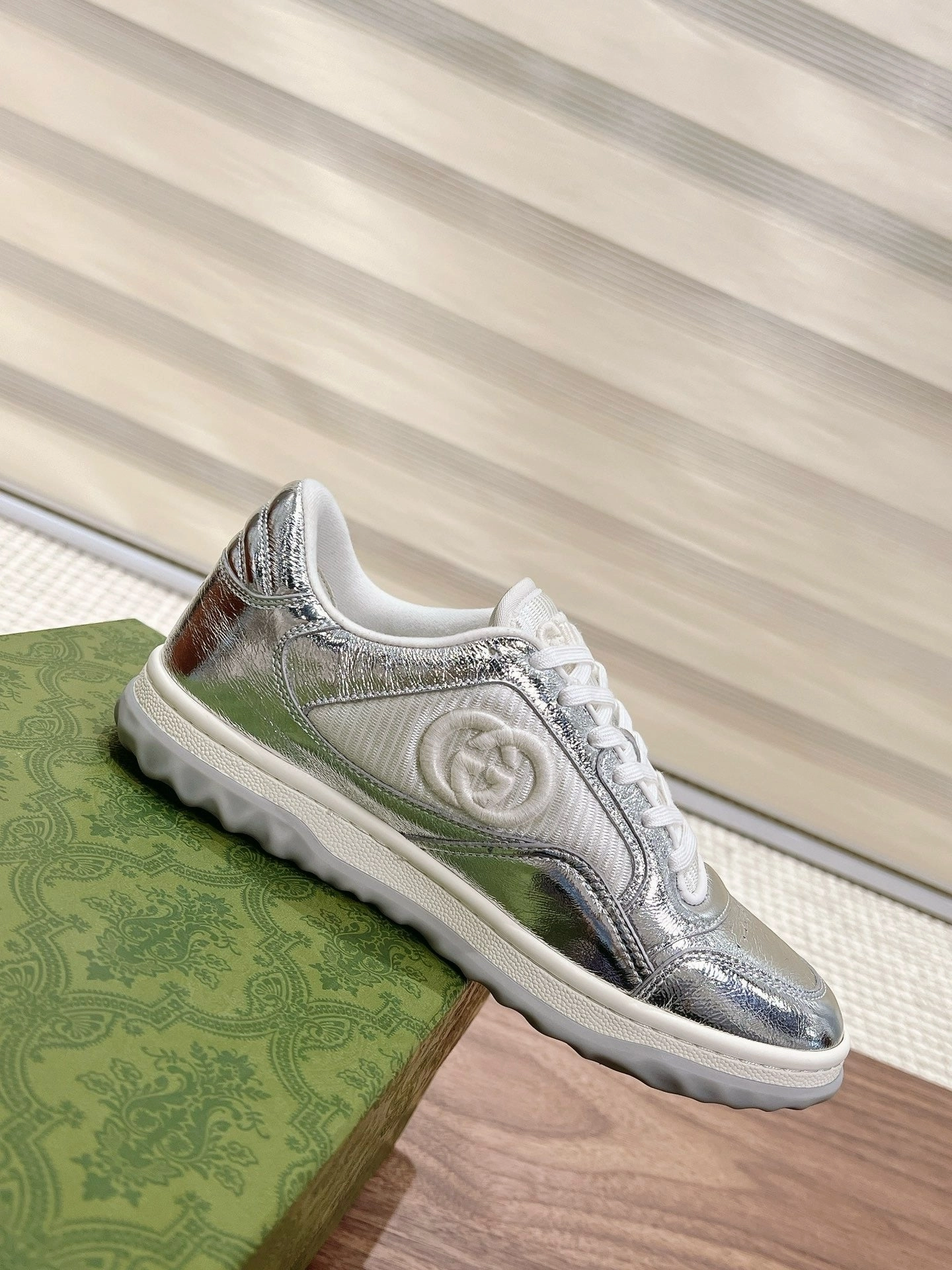 Comfortable Casual Flat Shoes SE1650 Gucci Women's G75 Sneaker / Size5-11