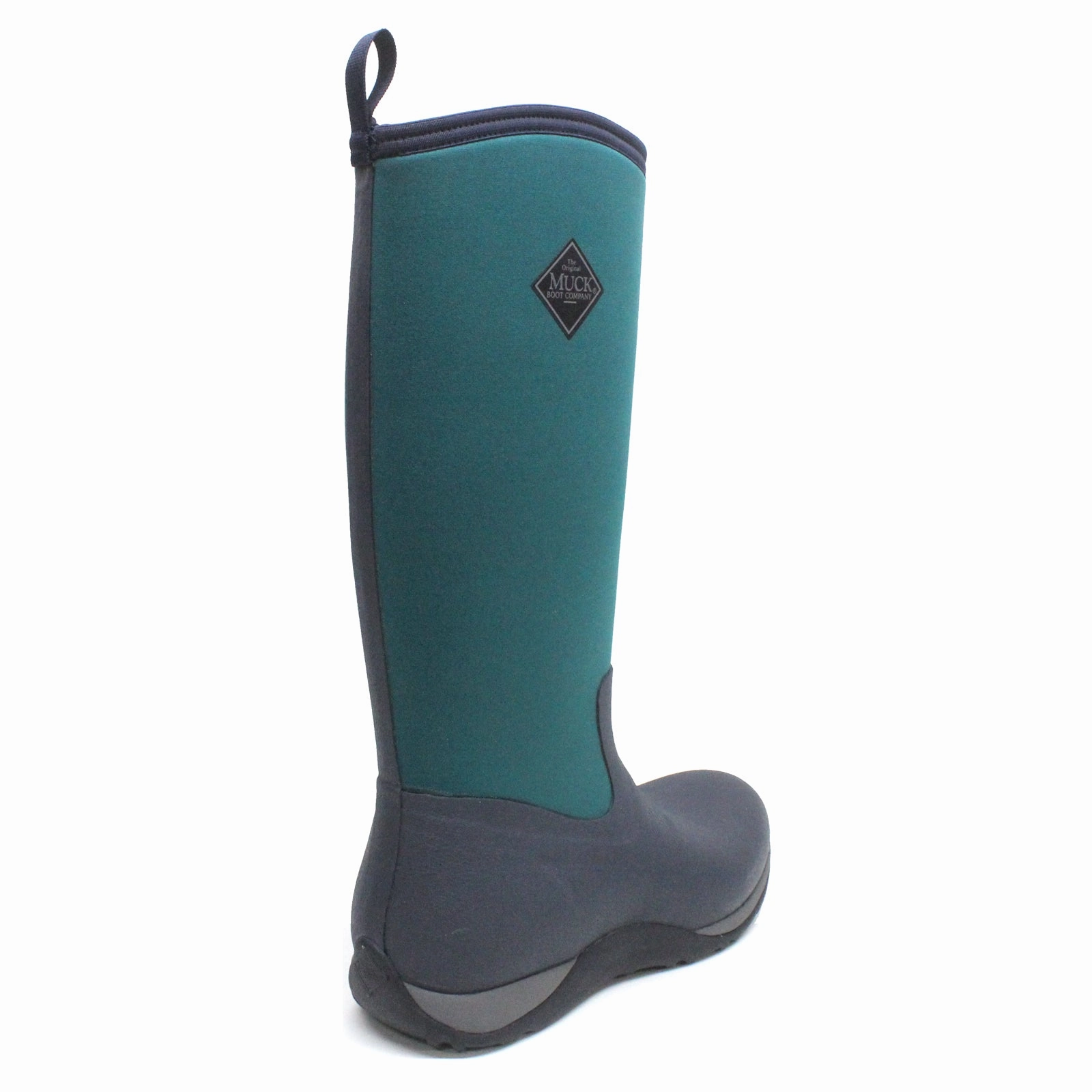 Wide Calf Knee High Boots Size 8 Muck Boot Arctic Adventure Textile Synthetic Women's Navy Spruce Knee High Boots