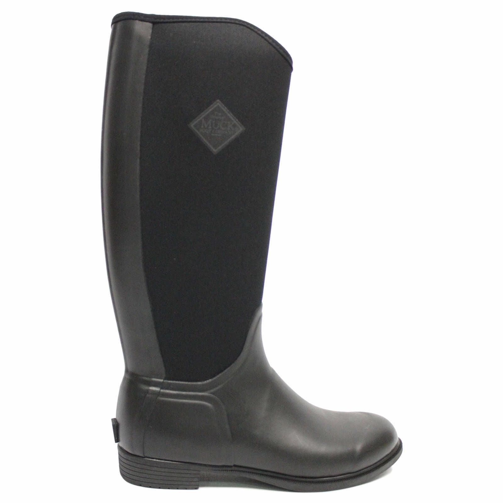 Knee High Boots Fold Over Top Muck Boot Derby Rubber Women's Tall Wellington Boots