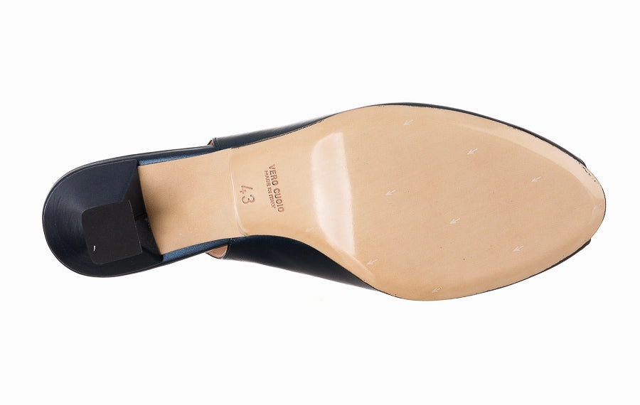 High Heels Size 4.5 Mus Lagoon Navy