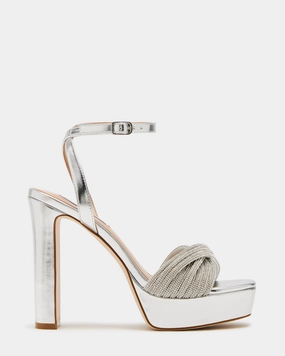 High Heels With Thick Heel NANI RHINESTONES