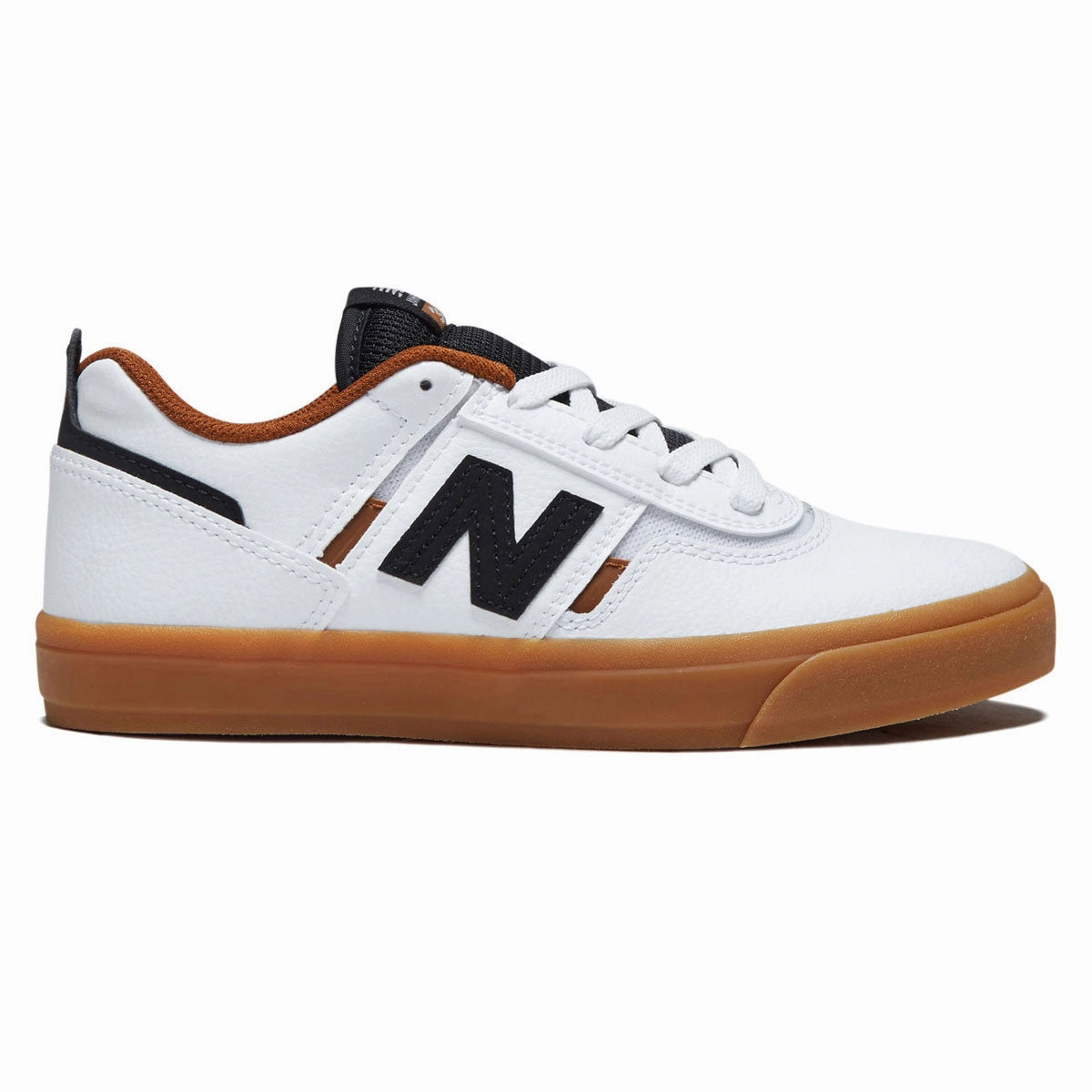 New Balance 574 Wide Width New Balance Youth 306 Foy Shoes - White/Gum