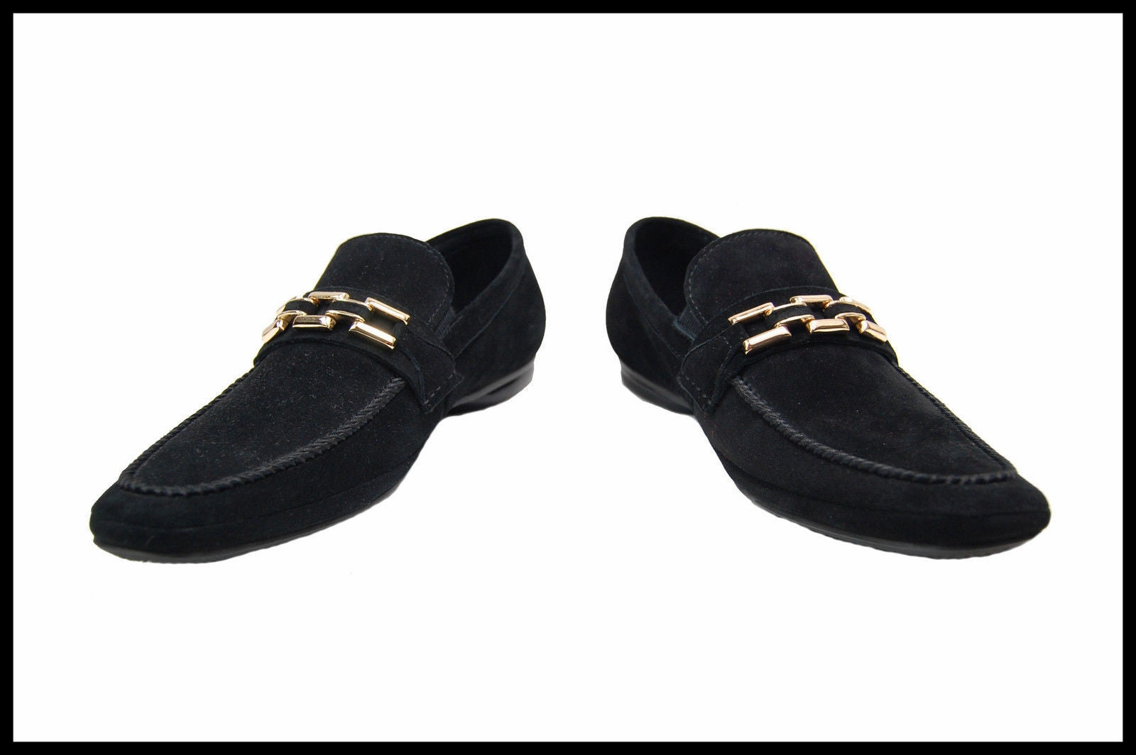 Smart Casual With Shoes New Encore by Fiesso Suede Slip on Shoes FI 3083