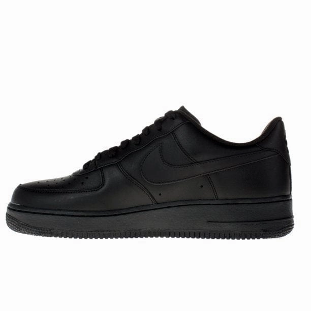 Nike Air Force 1 Low '07 Black Black Nike Non Tie Shoes
