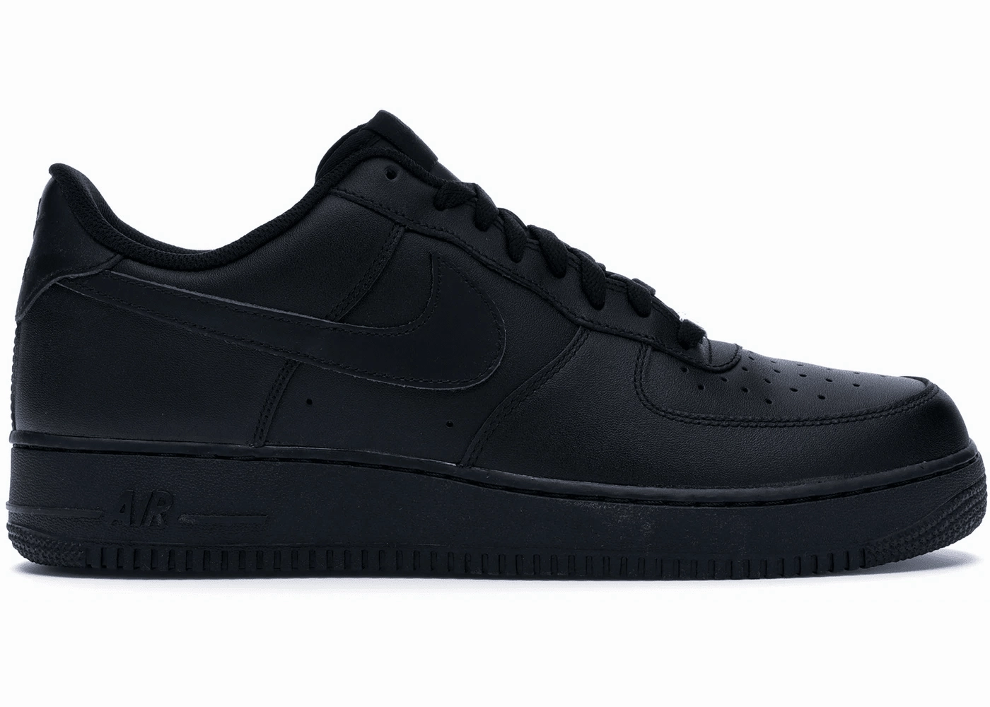 Nike Air Max Basketball Shoe Nike Air Force 1 Low '07 Black Black